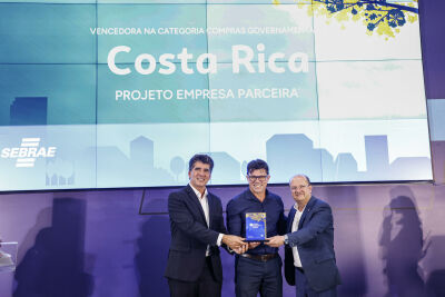 Imagem da notícia Município de Costa Rica é premiado no Prêmio Sebrae Prefeitura Empreendedora 2026